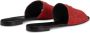 Giuseppe Zanotti Shirley glitter-detail flat sandals Red - Thumbnail 3