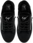 Giuseppe Zanotti side zip detail sneakers Black - Thumbnail 4