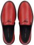 Giuseppe Zanotti logo-detail slip-on loafers Red - Thumbnail 4