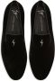 Giuseppe Zanotti slip-on velvet loafers Black - Thumbnail 4