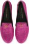 Giuseppe Zanotti snakeskin-effect logo loafers Pink - Thumbnail 4