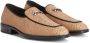 Giuseppe Zanotti snakeskin leather loafers Brown - Thumbnail 2