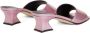 Giuseppe Zanotti Solhene 45mm iridescent mules Pink - Thumbnail 3