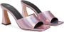 Giuseppe Zanotti Solhene 85mm iridescent leather sandals Pink - Thumbnail 2