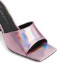 Giuseppe Zanotti Solhene 85mm iridescent leather sandals Pink - Thumbnail 4