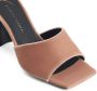 Giuseppe Zanotti Solhene 85mm velvet sandals Brown - Thumbnail 4