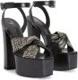 Giuseppe Zanotti Souree 150mm crystal-embellished sandals Black - Thumbnail 2