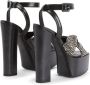 Giuseppe Zanotti Souree 150mm crystal-embellished sandals Black - Thumbnail 3