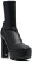 Giuseppe Zanotti square-toe 115mm platform boots Black - Thumbnail 2