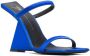 Giuseppe Zanotti square-toe sculpted-heel sandal Blue - Thumbnail 2