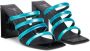 Giuseppe Zanotti strappy mule sandals Blue - Thumbnail 2