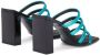 Giuseppe Zanotti strappy mule sandals Blue - Thumbnail 3