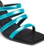 Giuseppe Zanotti strappy mule sandals Blue - Thumbnail 4