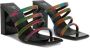 Giuseppe Zanotti strappy mule sandals Multicolour - Thumbnail 2