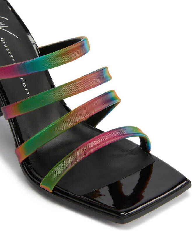 Giuseppe Zanotti strappy mule sandals Multicolour