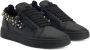 Giuseppe Zanotti stud-embellished leather sneakers Black - Thumbnail 2