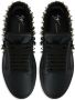 Giuseppe Zanotti stud-embellished leather sneakers Black - Thumbnail 4