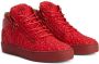 Giuseppe Zanotti studded high-top sneakers Red - Thumbnail 2