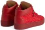 Giuseppe Zanotti studded high-top sneakers Red - Thumbnail 3