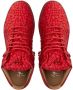 Giuseppe Zanotti studded high-top sneakers Red - Thumbnail 4