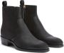 Giuseppe Zanotti suede panelled ankle boots Black - Thumbnail 2