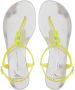 Giuseppe Zanotti Sybella T-bar flip-flops Green - Thumbnail 4