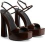 Giuseppe Zanotti Sylvy 145mm patent leather sandals Brown - Thumbnail 2
