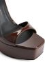 Giuseppe Zanotti Sylvy 145mm patent leather sandals Brown - Thumbnail 4
