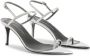 Giuseppe Zanotti Symonne 70mm slingback sandals Silver - Thumbnail 2