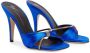 Giuseppe Zanotti Symonne satin 105mm sandals Blue - Thumbnail 2