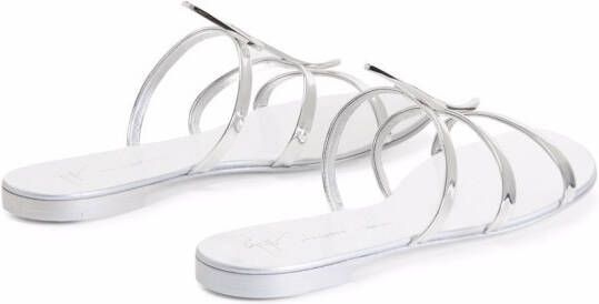 Giuseppe Zanotti Syrma G-strap sandals Silver