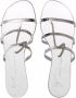 Giuseppe Zanotti Syrma G-strap sandals Silver - Thumbnail 4