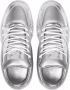 Giuseppe Zanotti Tallon metallic low-top sneakers Silver - Thumbnail 4