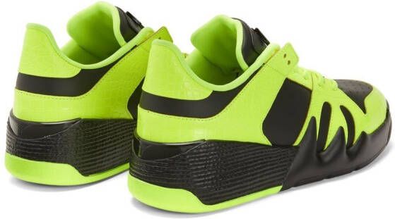 Giuseppe Zanotti Talon colour-block sneakers Black