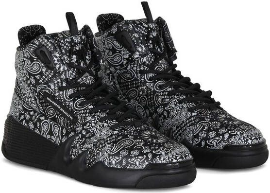 Giuseppe Zanotti Talon high-top sneakers Black