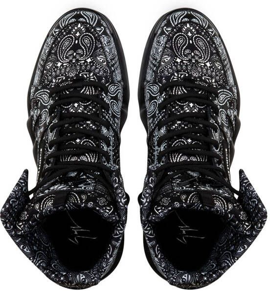 Giuseppe Zanotti Talon high-top sneakers Black