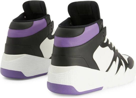 Giuseppe Zanotti Talon high-top sneakers Purple