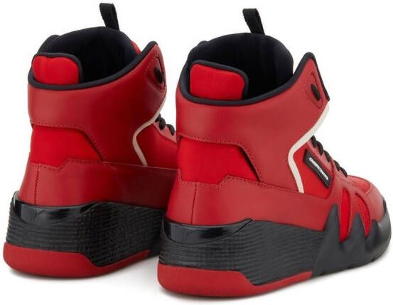 Giuseppe Zanotti Talon high-top sneakers Red