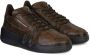 Giuseppe Zanotti Talon lace-up leather sneakers Brown - Thumbnail 2