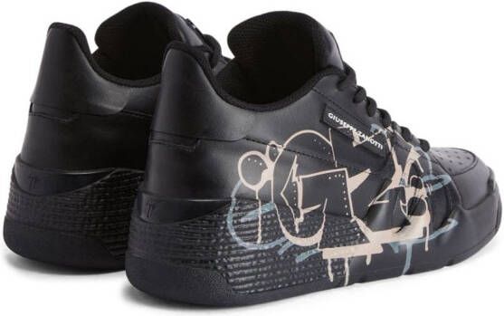 Giuseppe Zanotti Talon lace-up sneakers Black