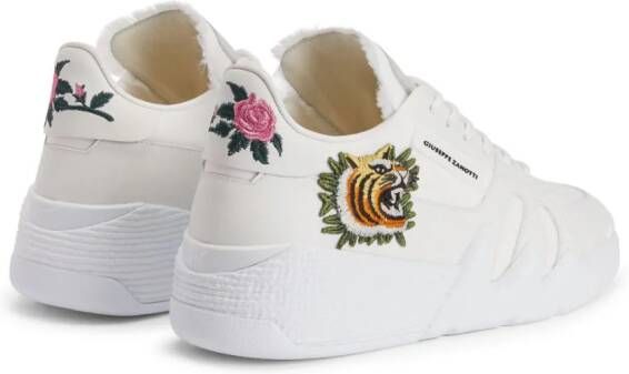 Giuseppe Zanotti Talon lace-up sneakers White