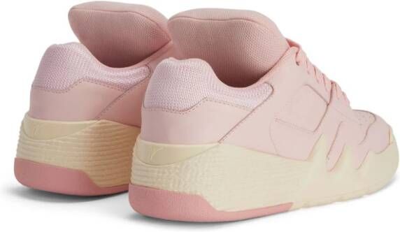 Giuseppe Zanotti Talon leather sneakers Pink