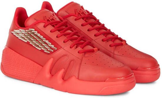 Giuseppe Zanotti Talon low-top chunky sneakers Red
