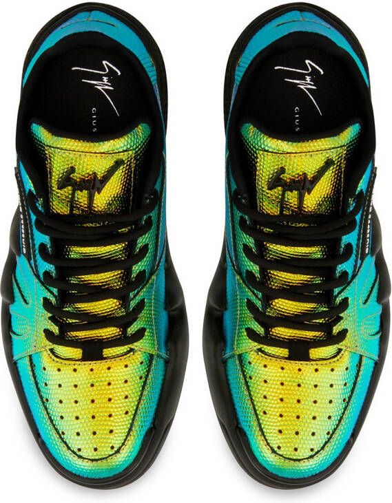 Giuseppe Zanotti Talon low-top sneakers Gold