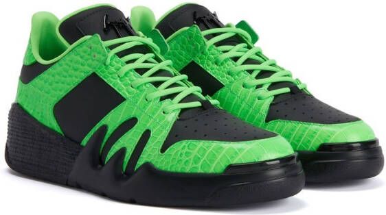 Giuseppe Zanotti Talon low-top sneakers Green