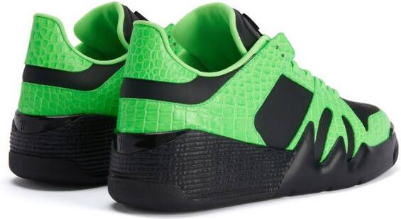 Giuseppe Zanotti Talon low-top sneakers Green