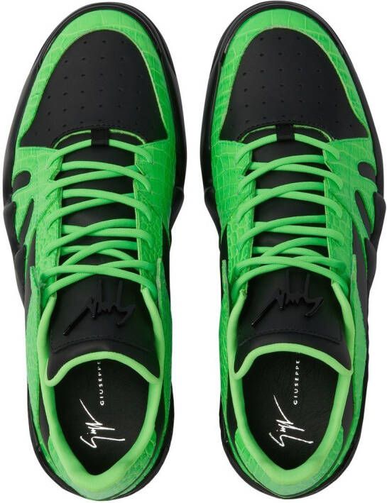Giuseppe Zanotti Talon low-top sneakers Green