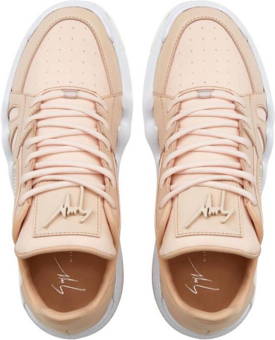 Giuseppe Zanotti Talon low-top sneakers Pink