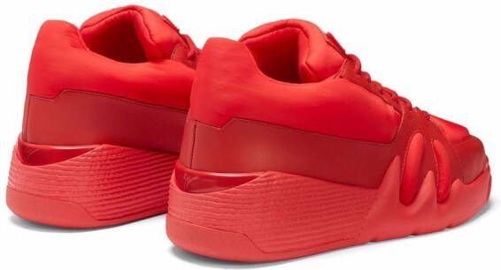 Giuseppe Zanotti Talon low-top sneakers Red