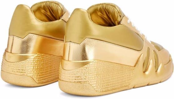 Giuseppe Zanotti Talon low-top sneakers Yellow